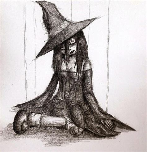 Summon the Spirit of Halloween with these Witch Drawings